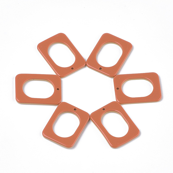 PandaHall Resin Pendants, Two Tone, Rectangle, Chocolate, 38.5x28.5x3mm, Hole: 2mm Resin Rectangle Brown
PandaHall Resin Pendants, Two Tone, Rectangle, Chocolate, 38.5x28.5x3mm, Hole: 2mm Resin Rectangle Brown