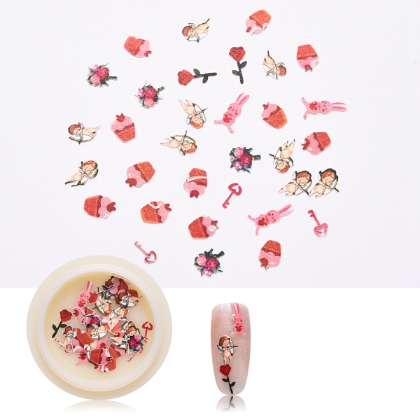 PandaHall Paper Cabochons, Nail Art Decorations, Mixed Shapes, Hot Pink, 5.5~9.5x3~5x0.2mm, about 50pcs/box Plastic Mixed Shapes Pink
PandaHall Paper Cabochons, Nail Art Decorations, Mixed Shapes, Hot Pink, 5.5~9.5x3~5x0.2mm, about 50pcs/box Plastic Mixed Shapes Pink