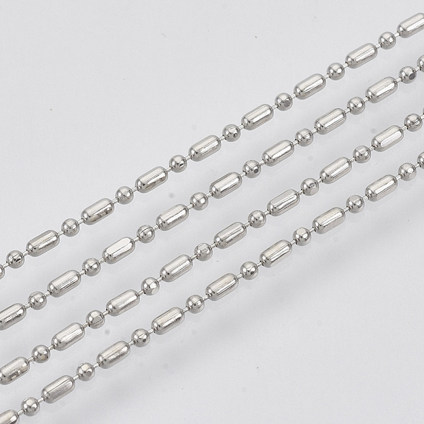 PandaHall Brass Ball Chains, Ball & Bar Faceted Beaded Chains, Long-Lasting Plated, Soldered, with Spool, Cadmium Free & Nickel Free & Lead...
PandaHall Brass Ball Chains, Ball & Bar Faceted Beaded Chains, Long-Lasting Plated, Soldered, with Spool, Cadmium Free & Nickel Free & Lead...