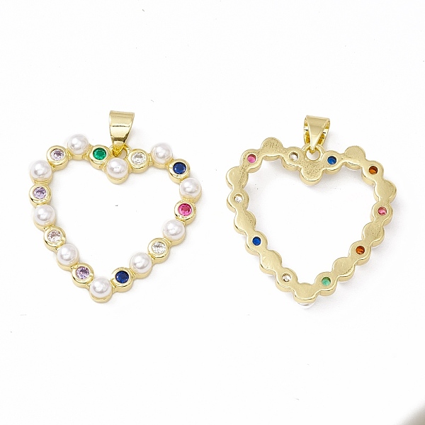 PandaHall Rack Plating Brass Micro Pave Colorful Cubic Zirconia Pendants, with Acrylic Bead, Long-Lasting Plated, Cadmium Free & Lead Free...
PandaHall Rack Plating Brass Micro Pave Colorful Cubic Zirconia Pendants, with Acrylic Bead, Long-Lasting Plated, Cadmium Free & Lead Free...