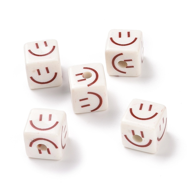 PandaHall Opaque Printed Acrylic Beads, Cube with Smiling Face Pattern, FireBrick, 13.5x13.5x13.5mm, Hole: 3.8mm Acrylic Cube Red
PandaHall Opaque Printed Acrylic Beads, Cube with Smiling Face Pattern, FireBrick, 13.5x13.5x13.5mm, Hole: 3.8mm Acrylic Cube Red