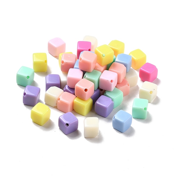 PandaHall Opaque Acrylic Beads, Cube, Mixed Color, 10x10x10mm, Hole: 1.5mm Acrylic Cube Multicolor
PandaHall Opaque Acrylic Beads, Cube, Mixed Color, 10x10x10mm, Hole: 1.5mm Acrylic Cube Multicolor