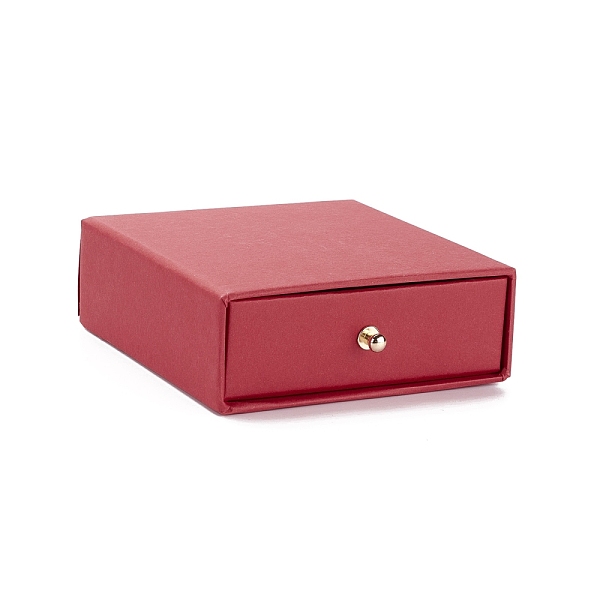 PandaHall Square Paper Drawer Jewelry Set Box, with Brass Rivet, for Earring, Ring and Necklace Gifts Packaging, Indian Red, 10x10x3~3.2cm...
PandaHall Square Paper Drawer Jewelry Set Box, with Brass Rivet, for Earring, Ring and Necklace Gifts Packaging, Indian Red, 10x10x3~3.2cm...