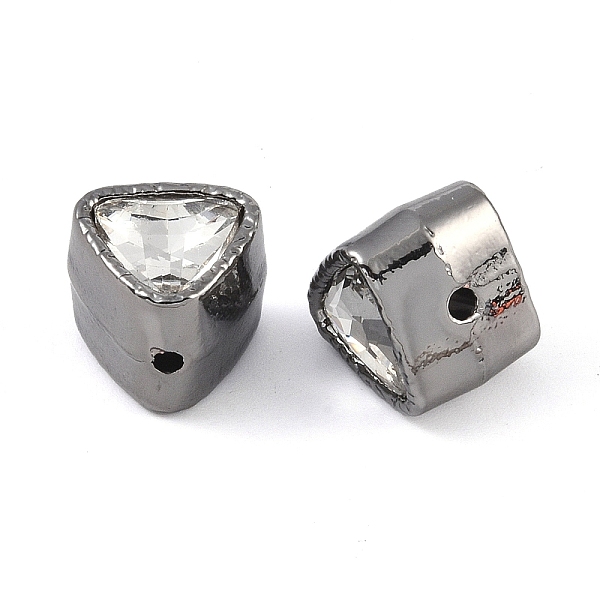 PandaHall Alloy Beads, with Rhinestone, Triangle, Black, Clear, 10.5x11x10mm, Hole: 1.6mm Alloy+Rhinestone Triangle Clear
PandaHall Alloy Beads, with Rhinestone, Triangle, Black, Clear, 10.5x11x10mm, Hole: 1.6mm Alloy+Rhinestone Triangle Clear
