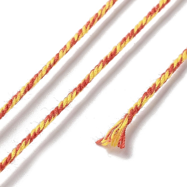 PandaHall Polyester Twisted Cord, Round, for DIY Jewelry Making, Yellow, 1mm, about 49.21 Yards(45m)/Roll Polyester Yellow
PandaHall Polyester Twisted Cord, Round, for DIY Jewelry Making, Yellow, 1mm, about 49.21 Yards(45m)/Roll Polyester Yellow