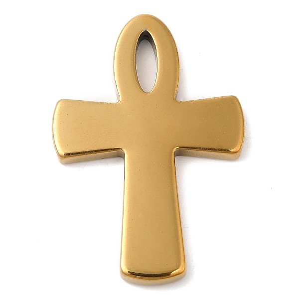 PandaHall Electroplated Synthetic Non-magnetic Hematite Pendants, Religion Cross Charms, Golden Plated, 49x33.5x4mm, Hole: 1mm Non-magnetic...
PandaHall Electroplated Synthetic Non-magnetic Hematite Pendants, Religion Cross Charms, Golden Plated, 49x33.5x4mm, Hole: 1mm Non-magnetic...
