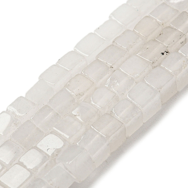 PandaHall Natural White Jade Beads Strands, Cube, 3~3.5x3~3.5x3~3.5mm, Hole: 0.8mm, about 110pcs/strand, 14.96 inch(38cm) White Jade Cube
PandaHall Natural White Jade Beads Strands, Cube, 3~3.5x3~3.5x3~3.5mm, Hole: 0.8mm, about 110pcs/strand, 14.96 inch(38cm) White Jade Cube