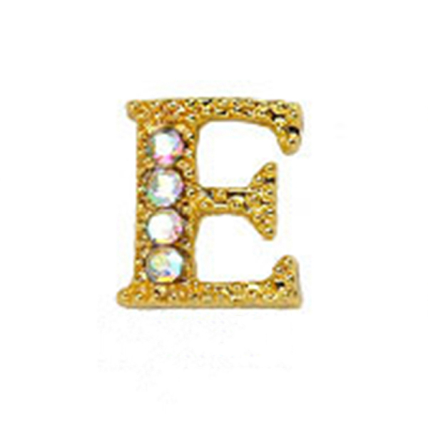 PandaHall Alloy Gold Rhinetone Letters Nail Stud Cabochons, 3D Capital Alphabet, for Women Girls DIY Making Nail Art Design, Letter.E..., Clear
PandaHall Alloy Gold Rhinetone Letters Nail Stud Cabochons, 3D Capital Alphabet, for Women Girls DIY Making Nail Art Design, Letter.E..., Clear