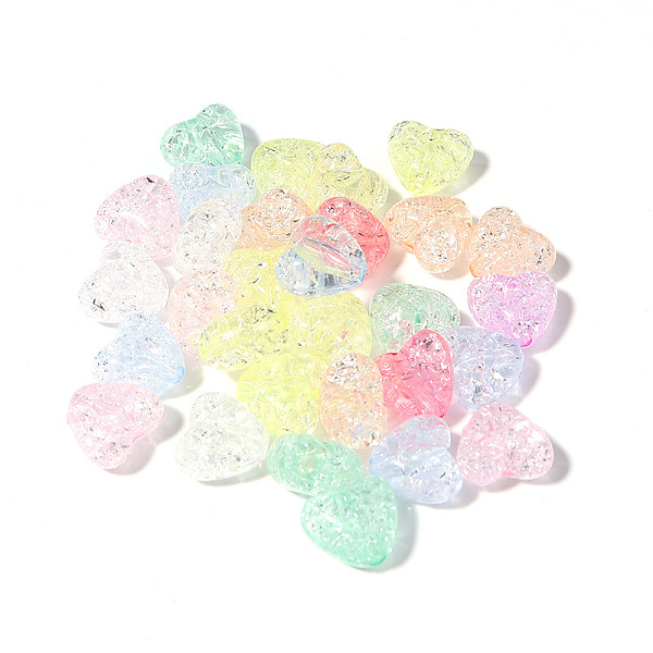 PandaHall Transparent Crackle Acrylic Beads, Heart, Mixed Color, 10mm, 50pcs/bag Acrylic Heart Multicolor
PandaHall Transparent Crackle Acrylic Beads, Heart, Mixed Color, 10mm, 50pcs/bag Acrylic Heart Multicolor