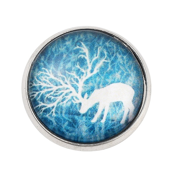 PandaHall Round with Deer Glass Brooches, Platinum Plated Zinc Alloy Pins, for Backpack Clothes, Deep Sky Blue, 18x5.5mm Glass Round
PandaHall Round with Deer Glass Brooches, Platinum Plated Zinc Alloy Pins, for Backpack Clothes, Deep Sky Blue, 18x5.5mm Glass Round