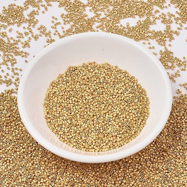 PandaHall MIYUKI Delica Beads Small, Cylinder, Japanese Seed Beads, 15/0, (DB0331) Matte Gold Plated, 1.1x1.3mm, Hole: 0.7mm, about...
PandaHall MIYUKI Delica Beads Small, Cylinder, Japanese Seed Beads, 15/0, (DB0331) Matte Gold Plated, 1.1x1.3mm, Hole: 0.7mm, about...