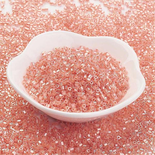 PandaHall TOHO Japanese Seed Beads, 11/0 Two Cut Hexagon, Inside Colours Lustered, (905) Ceylon Peach Blush, 2x2mm, Hole: 0.6mm, about..., Red
PandaHall TOHO Japanese Seed Beads, 11/0 Two Cut Hexagon, Inside Colours Lustered, (905) Ceylon Peach Blush, 2x2mm, Hole: 0.6mm, about..., Red