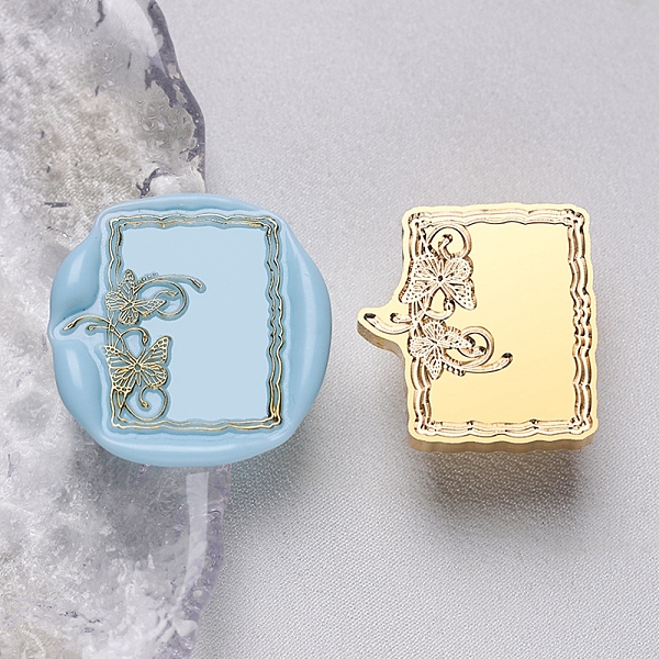PandaHall Butterfly Rectangle Frame Brass Stamp Heads, for Wax Seal Stamp, Wedding Invitations Making, Golden, 38x27x14.5mm, Hole: 7mm Brass...
PandaHall Butterfly Rectangle Frame Brass Stamp Heads, for Wax Seal Stamp, Wedding Invitations Making, Golden, 38x27x14.5mm, Hole: 7mm Brass...