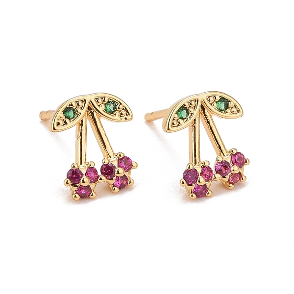PandaHall Hot Pink Cubic Zirconia Cherry Stud Earrings, Real 18K Gold Plated Brass Jewelry for Women, Cadmium Free & Lead Free, Real 18K...
PandaHall Hot Pink Cubic Zirconia Cherry Stud Earrings, Real 18K Gold Plated Brass Jewelry for Women, Cadmium Free & Lead Free, Real 18K...