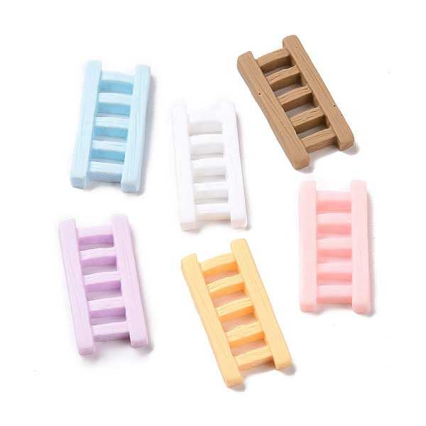 PandaHall Cute Opaque Resin Cabochons, Ladder, Mixed Color, 31x15x4mm Resin Others Multicolor
PandaHall Cute Opaque Resin Cabochons, Ladder, Mixed Color, 31x15x4mm Resin Others Multicolor