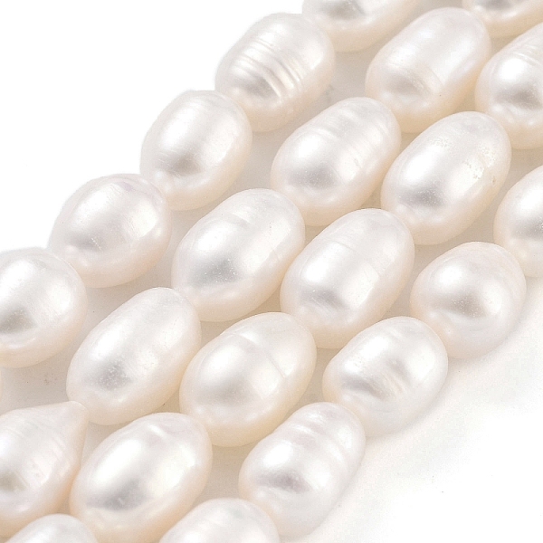 PandaHall Natural Cultured Freshwater Pearl Beads Strands, Rice, Grade 2A, White, 7~8mm, Hole: 0.6mm, about 21~22pcs/strand, 6.89''~7.09''...
PandaHall Natural Cultured Freshwater Pearl Beads Strands, Rice, Grade 2A, White, 7~8mm, Hole: 0.6mm, about 21~22pcs/strand, 6.89''~7.09''...