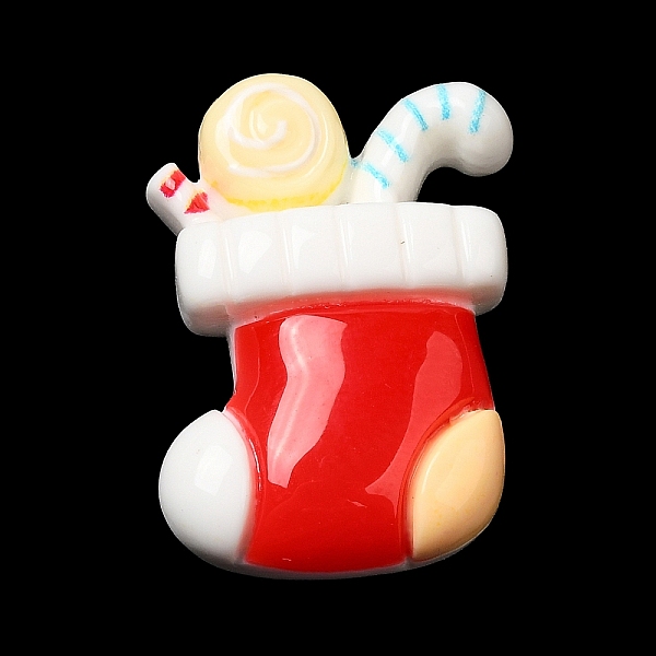 PandaHall Christmas Opaque Resin Cabochons, for Jewelry Making, Christmas Socking, 25x20x7.5mm Resin Christmas Socking
PandaHall Christmas Opaque Resin Cabochons, for Jewelry Making, Christmas Socking, 25x20x7.5mm Resin Christmas Socking