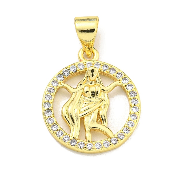 PandaHall Brass Micro Pave Cubic Zirconia Pendants, Real 18K Gold Plated, Virgo, 17x14.8x2.8mm, Hole: 4x3.5mm Brass+Cubic Zirconia Virgo..., Clear
PandaHall Brass Micro Pave Cubic Zirconia Pendants, Real 18K Gold Plated, Virgo, 17x14.8x2.8mm, Hole: 4x3.5mm Brass+Cubic Zirconia Virgo..., Clear