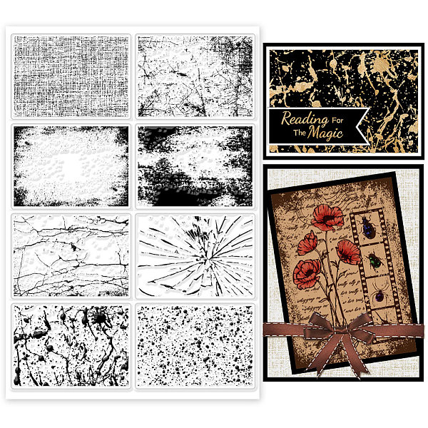 PandaHall GLOBLELAND Ink Dot Background Clear Stamps for DIY Scrapbooking Broken Glass Background Silicone Stamp Seals Cracks Background...
PandaHall GLOBLELAND Ink Dot Background Clear Stamps for DIY Scrapbooking Broken Glass Background Silicone Stamp Seals Cracks Background...