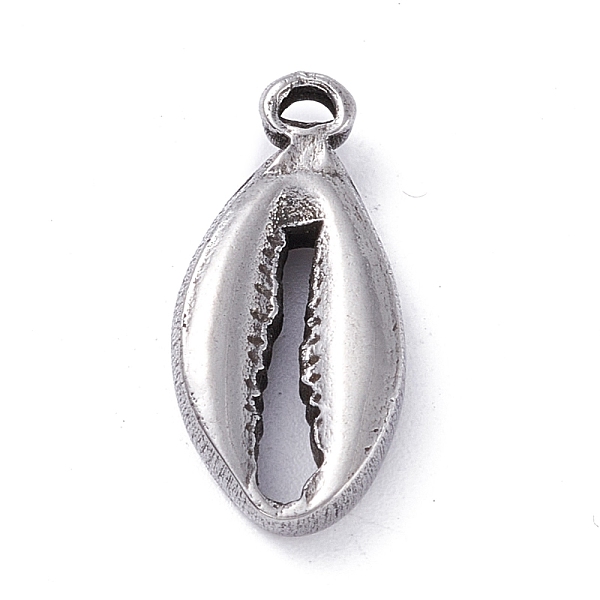 PandaHall 304 Stainless Steel Pendants, Shell Shape, Stainless Steel Color, 17x8x3mm, Hole: 1mm 304 Stainless Steel Shell Shape
PandaHall 304 Stainless Steel Pendants, Shell Shape, Stainless Steel Color, 17x8x3mm, Hole: 1mm 304 Stainless Steel Shell Shape