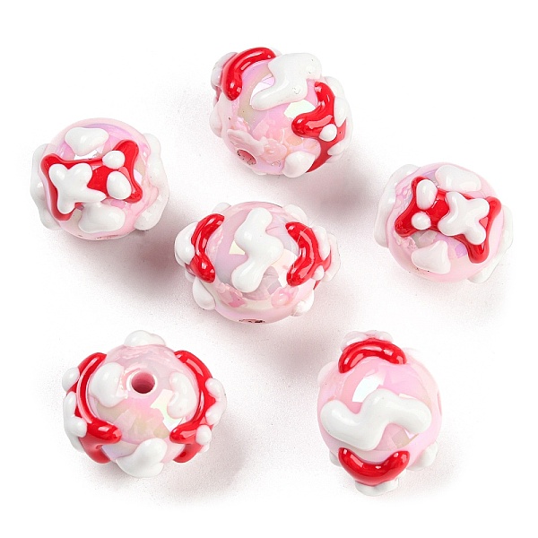 PandaHall Hand Painted Acrylic with Enamel Beads, Cartoon, Round, Pink, 20.7x18x15mm, Hole: 2.7mm Acrylic Round Pink
PandaHall Hand Painted Acrylic with Enamel Beads, Cartoon, Round, Pink, 20.7x18x15mm, Hole: 2.7mm Acrylic Round Pink