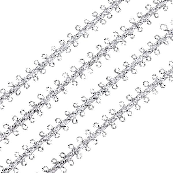 PandaHall FINGERINSPIRE 45m 9mm Metallic Braid Lace Trim Handmade Silver Circle Metallic Trim Crafts Silver Decorative Trim with Card for...
PandaHall FINGERINSPIRE 45m 9mm Metallic Braid Lace Trim Handmade Silver Circle Metallic Trim Crafts Silver Decorative Trim with Card for...