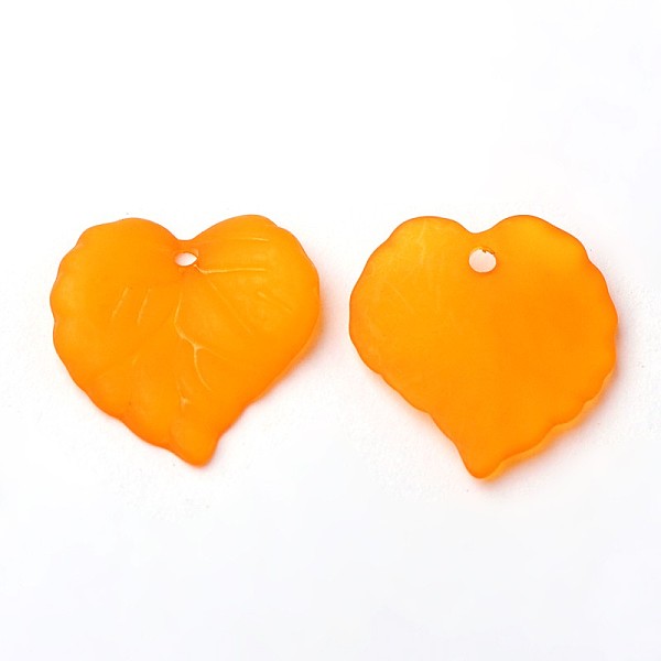 PandaHall Autumn Theme Transparent Acrylic Pendants, Frosted, Leaf, Dyed, Orange, 16x15x2mm, Hole: 1.2mm, about 1650pcs/500g Acrylic Leaf...
PandaHall Autumn Theme Transparent Acrylic Pendants, Frosted, Leaf, Dyed, Orange, 16x15x2mm, Hole: 1.2mm, about 1650pcs/500g Acrylic Leaf...