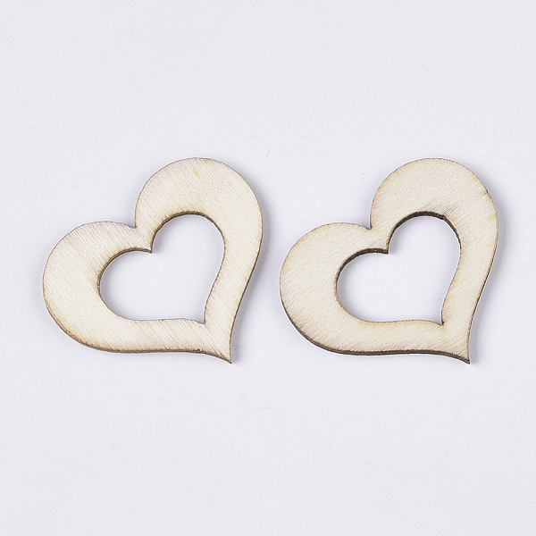 PandaHall Laser Cut Wood Shapes, Unfinished Wooden Embellishments, Wooden Linking Rings, Heart, PapayaWhip, 16.5x19.5x2.5mm Wood Heart..., Orange
PandaHall Laser Cut Wood Shapes, Unfinished Wooden Embellishments, Wooden Linking Rings, Heart, PapayaWhip, 16.5x19.5x2.5mm Wood Heart..., Orange