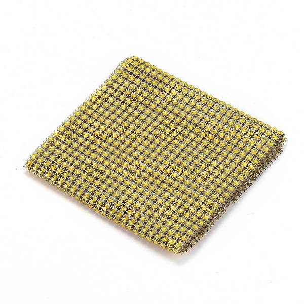 PandaHall 24 Rows Plastic Diamond Mesh Wrap Roll, Rhinestone Crystal Ribbon, for DIY Wedding Party Favors Decorations Craft, Gold, 120x1mm...
PandaHall 24 Rows Plastic Diamond Mesh Wrap Roll, Rhinestone Crystal Ribbon, for DIY Wedding Party Favors Decorations Craft, Gold, 120x1mm...