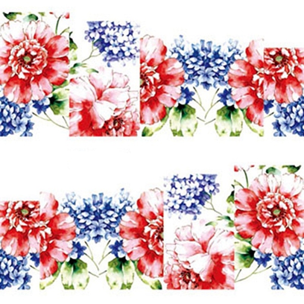 PandaHall Watermark Slider Gel Nail Art, Flower Starry Sky Pattern Full-Cover Wraps Nail Stickers, for Woman Girls DIY Nail Art Design...
PandaHall Watermark Slider Gel Nail Art, Flower Starry Sky Pattern Full-Cover Wraps Nail Stickers, for Woman Girls DIY Nail Art Design...