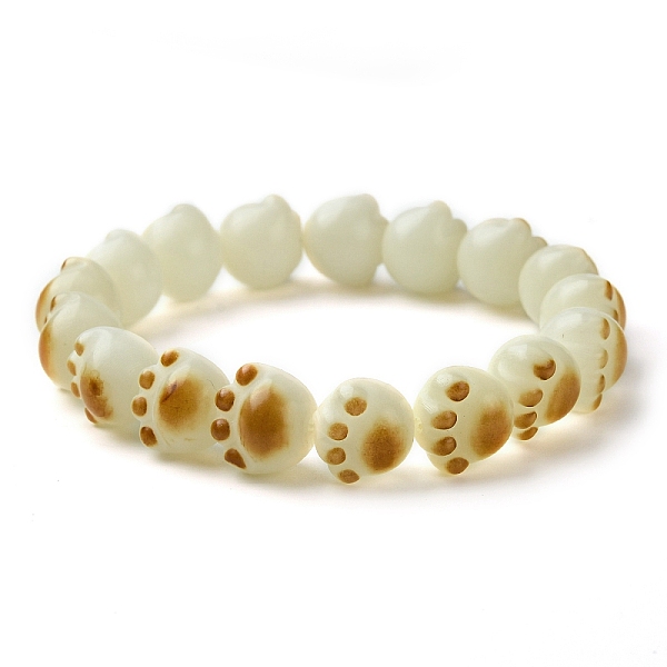 PandaHall Cat Paw Print Natural Bodhi Root Beaded Stretch Bracelet, Buddhist Bracelet, Chocolate, Inner Diameter: 2 inch(5.2cm) Wood Paw..., Brown
PandaHall Cat Paw Print Natural Bodhi Root Beaded Stretch Bracelet, Buddhist Bracelet, Chocolate, Inner Diameter: 2 inch(5.2cm) Wood Paw..., Brown