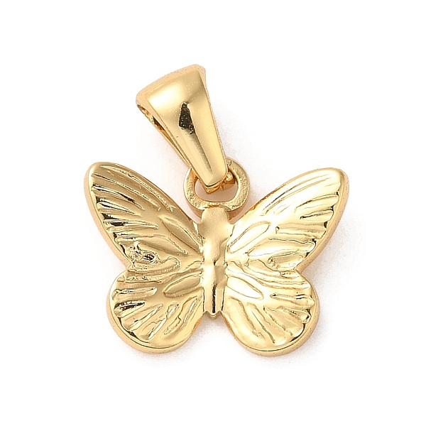 PandaHall 304 Stainless Steel Butterfly Charms, Golden, 12x15x3.5mm, Hole: 5.5x3mm 304 Stainless Steel Butterfly
PandaHall 304 Stainless Steel Butterfly Charms, Golden, 12x15x3.5mm, Hole: 5.5x3mm 304 Stainless Steel Butterfly