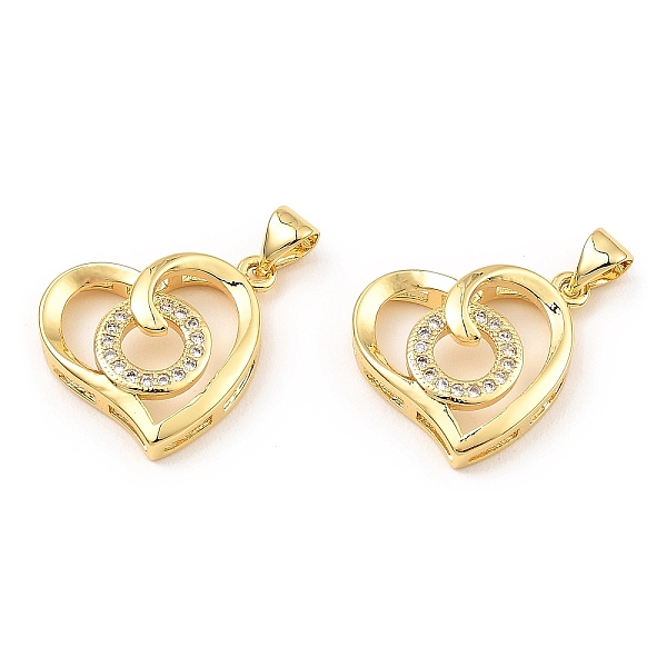 PandaHall Rack Plating Brass Micro Pave Clear Cubic Zirconia Pendants, Heart, Real 16K Gold Plated, 19.5x17x4.5mm, Hole: 3.5x4mm Brass+Cubic...
PandaHall Rack Plating Brass Micro Pave Clear Cubic Zirconia Pendants, Heart, Real 16K Gold Plated, 19.5x17x4.5mm, Hole: 3.5x4mm Brass+Cubic...