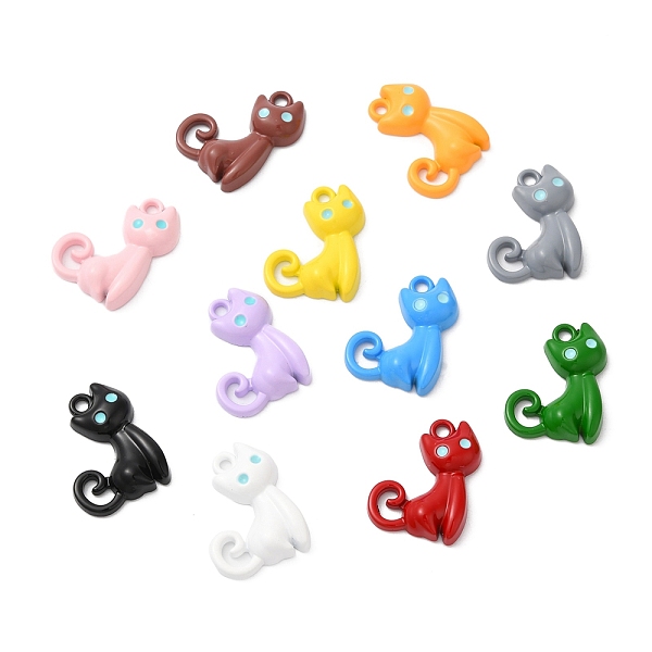 PandaHall Alloy Enamel Pendants, Cat Shape Charm, Mixed Color, 19.5x15x4mm, Hole: 1.8mm Alloy+Enamel Cat Shape Multicolor
PandaHall Alloy Enamel Pendants, Cat Shape Charm, Mixed Color, 19.5x15x4mm, Hole: 1.8mm Alloy+Enamel Cat Shape Multicolor