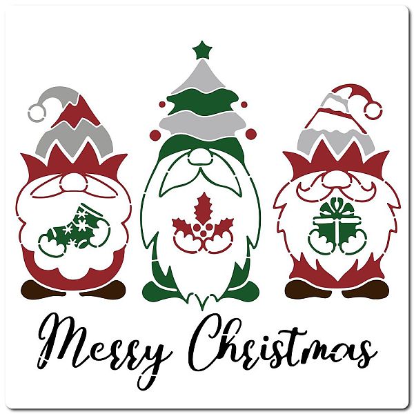 PandaHall PET Plastic Drawing Painting Stencils Templates, Square, White, Christmas Themed Pattern, 30x30cm Plastic Santa Claus White
PandaHall PET Plastic Drawing Painting Stencils Templates, Square, White, Christmas Themed Pattern, 30x30cm Plastic Santa Claus White