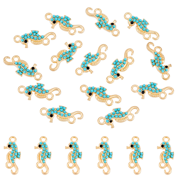 PandaHall DICOSMETIC 50Pcs Seahorse Connector Charms Light Gold Rhiestone Seahorse Pendants Ocean Charms Connector Double Loop Alloy Links..., Black
PandaHall DICOSMETIC 50Pcs Seahorse Connector Charms Light Gold Rhiestone Seahorse Pendants Ocean Charms Connector Double Loop Alloy Links..., Black