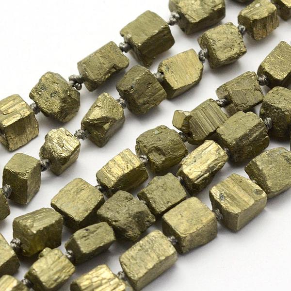 PandaHall Natural Chalcopyrite Beads Strands, Nuggets, 5~8x5~7x5~7mm, Hole: 1mm, 16.5 inch(41.9cm) Chalcopyrite Nuggets
PandaHall Natural Chalcopyrite Beads Strands, Nuggets, 5~8x5~7x5~7mm, Hole: 1mm, 16.5 inch(41.9cm) Chalcopyrite Nuggets