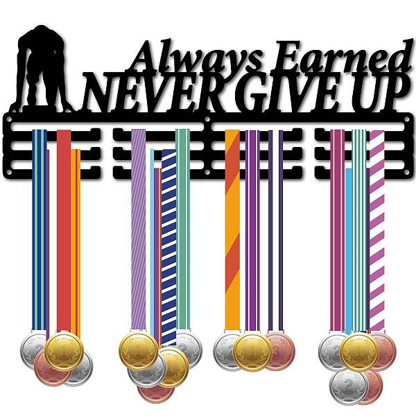 PandaHall Fashion Iron Medal Hanger Holder Display Wall Rack, 3-Line, with Screws, Black, Inspiring, Word, 150x400mm, Hole: 5mm Iron Word...
PandaHall Fashion Iron Medal Hanger Holder Display Wall Rack, 3-Line, with Screws, Black, Inspiring, Word, 150x400mm, Hole: 5mm Iron Word...