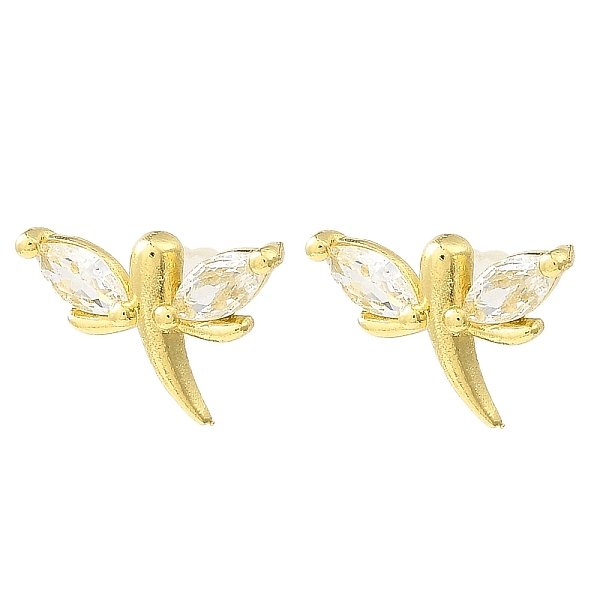 PandaHall Dragonfly Real 18K Gold Plated Brass Stud Earrings, with Clear Cubic Zirconia, Long-Lasting Plated, Lead Free & Cadmium Free...
PandaHall Dragonfly Real 18K Gold Plated Brass Stud Earrings, with Clear Cubic Zirconia, Long-Lasting Plated, Lead Free & Cadmium Free...