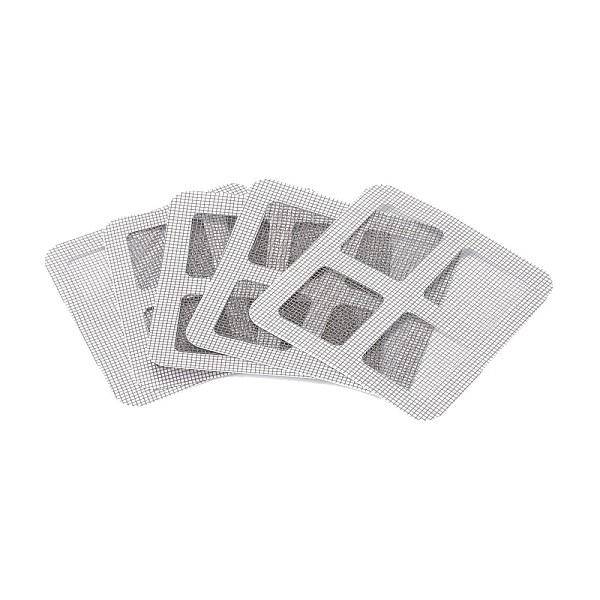 PandaHall Polyurethane(PU) Window Screen Repair Stickers, Self Adhesive Mesh Tape, Gray, 10x10x0.05cm, 5pcs/bag Adhesive Gray
PandaHall Polyurethane(PU) Window Screen Repair Stickers, Self Adhesive Mesh Tape, Gray, 10x10x0.05cm, 5pcs/bag Adhesive Gray