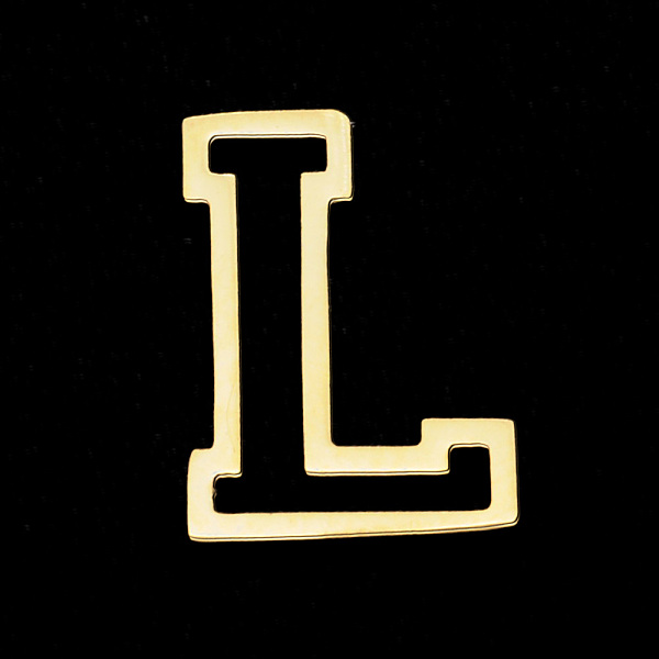 PandaHall Vacuum Plating 201 Stainless Steel Charms, Laser Cut, Letter, No Hole, Letter.L, 12x9x1mm 201 Stainless Steel Letter L
PandaHall Vacuum Plating 201 Stainless Steel Charms, Laser Cut, Letter, No Hole, Letter.L, 12x9x1mm 201 Stainless Steel Letter L