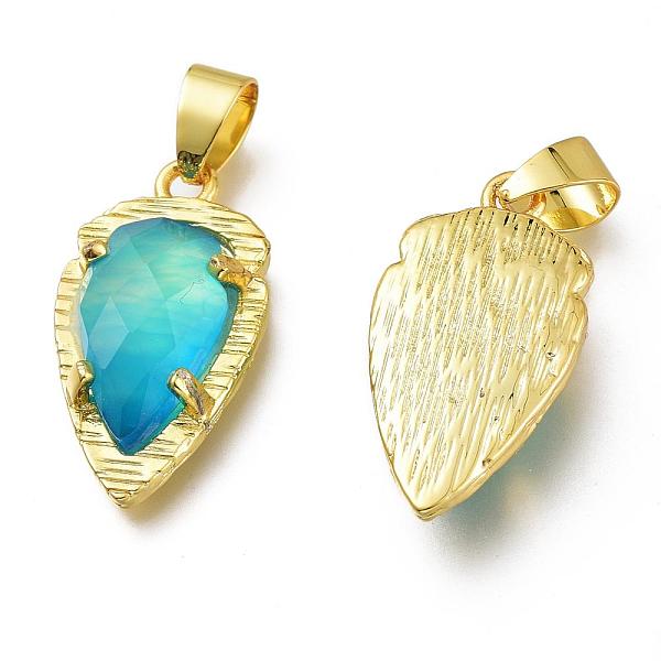 PandaHall Natural Agate Pendants, with Brass Findings, Teardrop, Golden, Dyed & Heated, 23.5x12.5x5.5mm, Hole: 4.5x5mm Natural Agate...
PandaHall Natural Agate Pendants, with Brass Findings, Teardrop, Golden, Dyed & Heated, 23.5x12.5x5.5mm, Hole: 4.5x5mm Natural Agate...