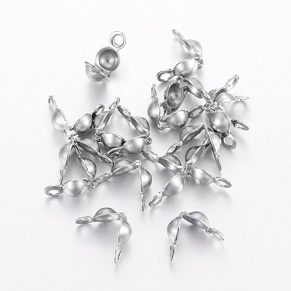 PandaHall 304 Stainless Steel Bead Tips, Calotte Ends, Clamshell Knot Cover, Stainless Steel Color, 7.5x4mm, Hole: 1.2mm, Inner Diameter...
PandaHall 304 Stainless Steel Bead Tips, Calotte Ends, Clamshell Knot Cover, Stainless Steel Color, 7.5x4mm, Hole: 1.2mm, Inner Diameter...