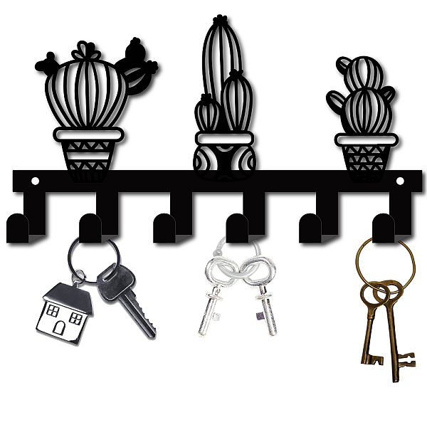 PandaHall Iron Wall Mounted Hook Hangers, Decorative Organizer Rack with 6 Hooks, for Bag Clothes Key Scarf Hanging Holder, Cactus Potted...
PandaHall Iron Wall Mounted Hook Hangers, Decorative Organizer Rack with 6 Hooks, for Bag Clothes Key Scarf Hanging Holder, Cactus Potted...