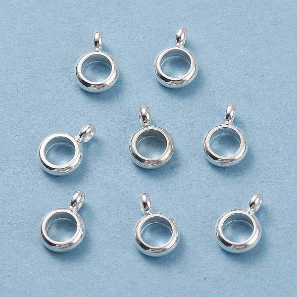 PandaHall 304 Stainless Steel Tube Bails, Loop Bails, Flat Round, Silver, 8.5x6x3mm, Hole: 1.8mm, Inner Diameter: 4mm 304 Stainless Steel...
PandaHall 304 Stainless Steel Tube Bails, Loop Bails, Flat Round, Silver, 8.5x6x3mm, Hole: 1.8mm, Inner Diameter: 4mm 304 Stainless Steel...