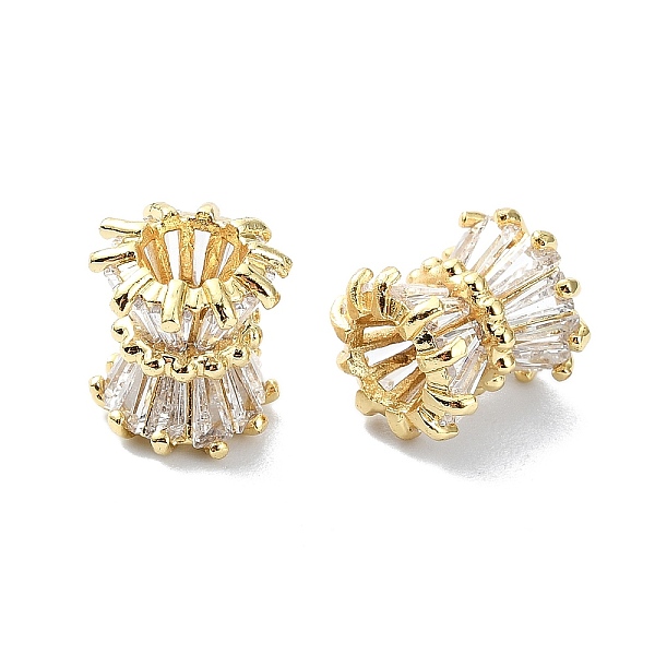 PandaHall Rack Plating Brass Micro Pave Clear Cubic Zirconia Beads, Long-Lasting Plated, Lead Free & Cadmium Free, Column, Real 18K Gold...
PandaHall Rack Plating Brass Micro Pave Clear Cubic Zirconia Beads, Long-Lasting Plated, Lead Free & Cadmium Free, Column, Real 18K Gold...