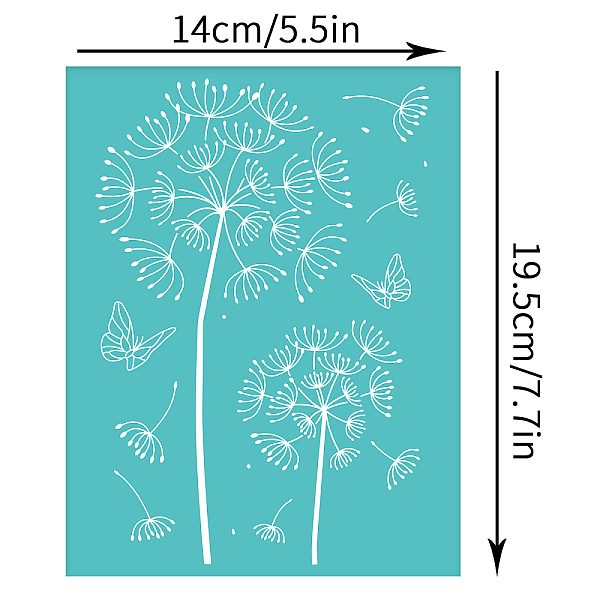 PandaHall OLYCRAFT 2Pcs Self-Adhesive Silk Screen Printing Stencil Reusable Mesh Transfers Stencil Dandelion Theme Silk Screen Stencil for...
PandaHall OLYCRAFT 2Pcs Self-Adhesive Silk Screen Printing Stencil Reusable Mesh Transfers Stencil Dandelion Theme Silk Screen Stencil for...
