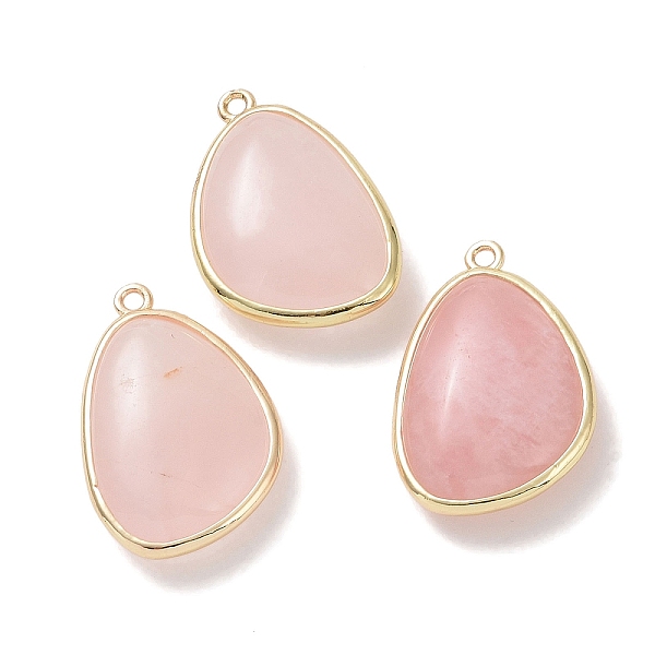 PandaHall Natural Rose Quartz Pendants, with Golden Plated Brass Edge Loops, Faceted, Triangle, 27x18x7.5mm, Hole: 1.6mm Rose Quartz...
PandaHall Natural Rose Quartz Pendants, with Golden Plated Brass Edge Loops, Faceted, Triangle, 27x18x7.5mm, Hole: 1.6mm Rose Quartz...