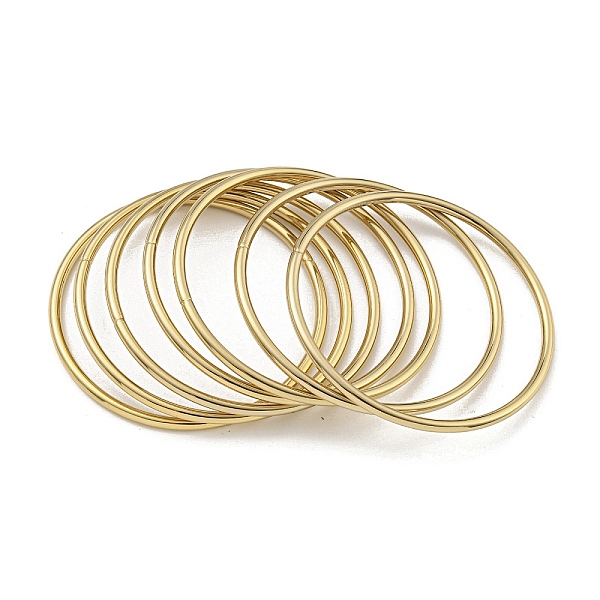 PandaHall 7Pcs Vacuum Plating 202 Stainless Steel Plain Ring Bangle Sets, Stackable Bangles for Women, Golden, Inner Diameter: 2-3/8 inch...
PandaHall 7Pcs Vacuum Plating 202 Stainless Steel Plain Ring Bangle Sets, Stackable Bangles for Women, Golden, Inner Diameter: 2-3/8 inch...