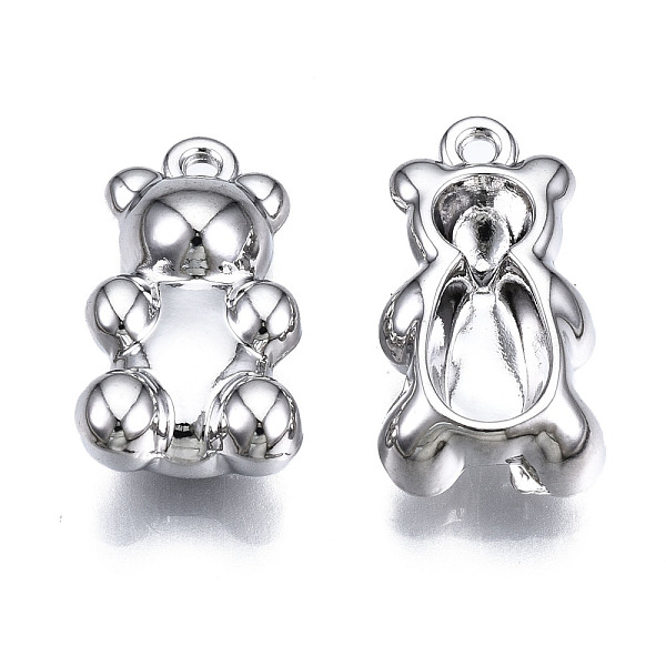 PandaHall Alloy Pendants, Cadmium Free & Nickel Free & Lead Free, Bear, Platinum, 17.5x9.5x5mm, Hole: 1.2mm Alloy Bear
PandaHall Alloy Pendants, Cadmium Free & Nickel Free & Lead Free, Bear, Platinum, 17.5x9.5x5mm, Hole: 1.2mm Alloy Bear